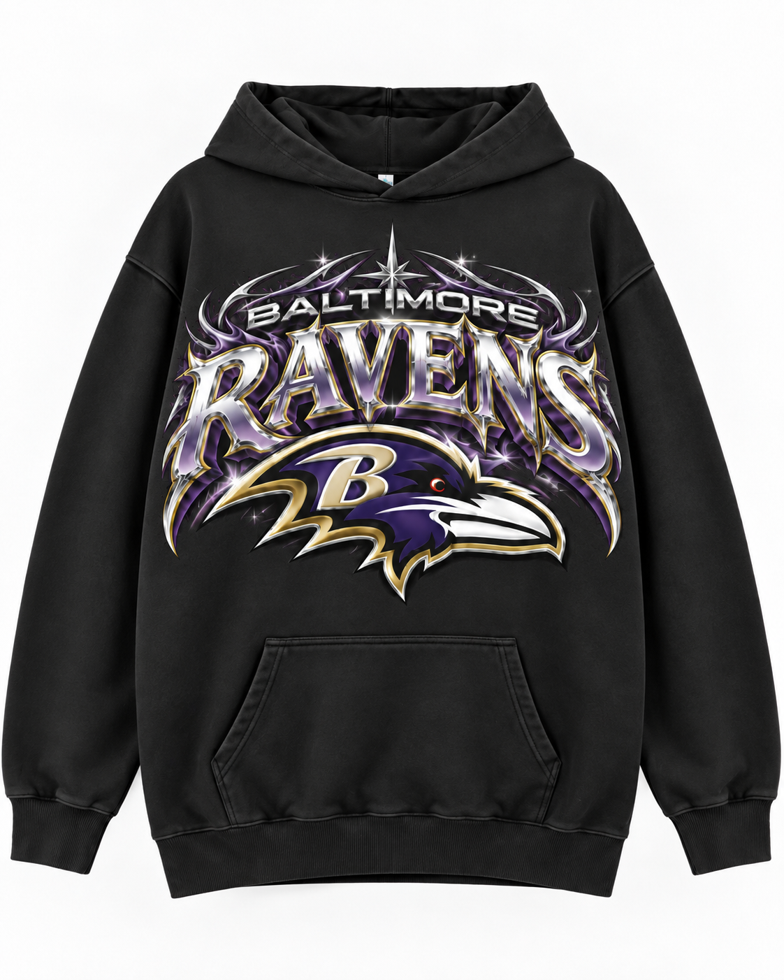 RAVENS CHROME SURGE HOODIE