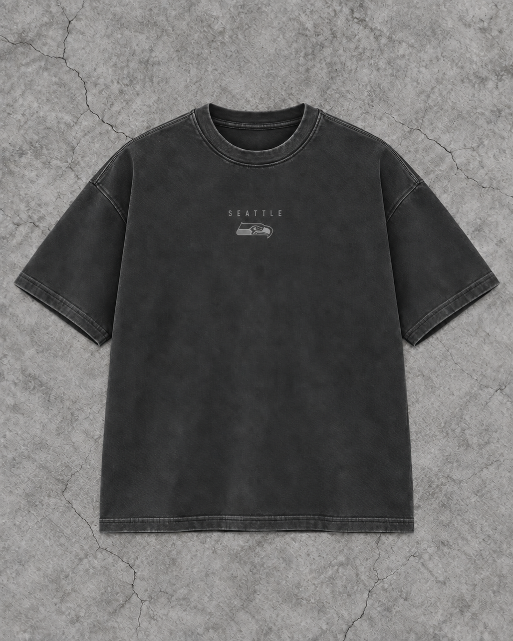 SEAHAWKS GREYLINE TEE front