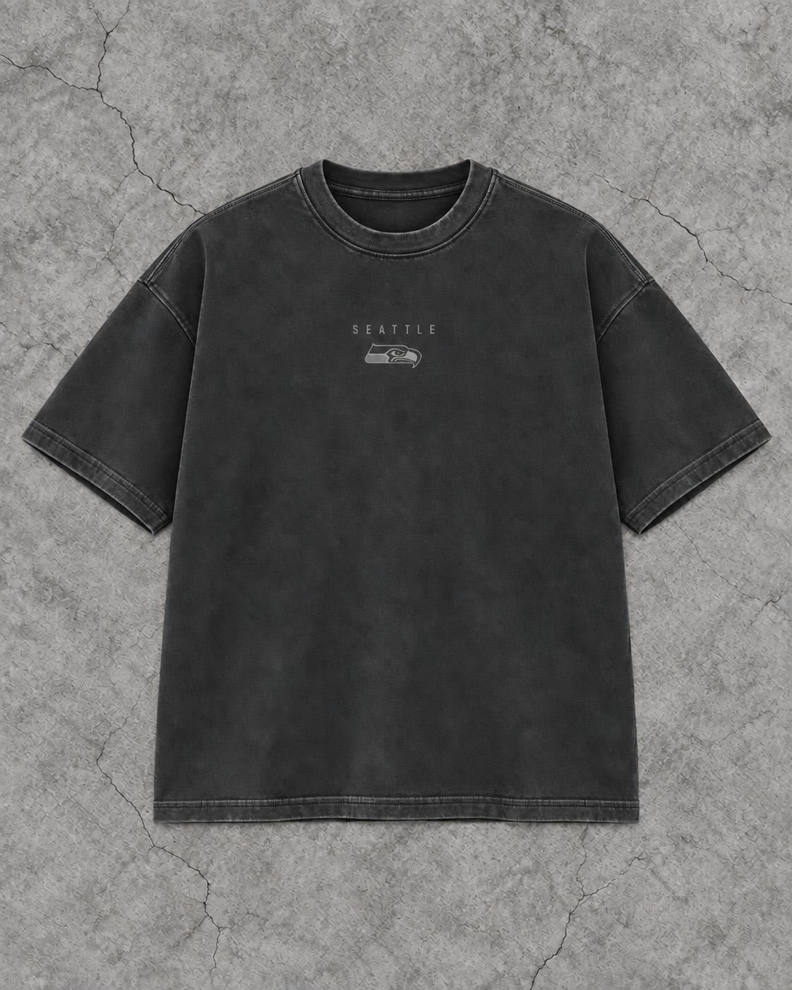 SEAHAWKS GREYLINE TEE front