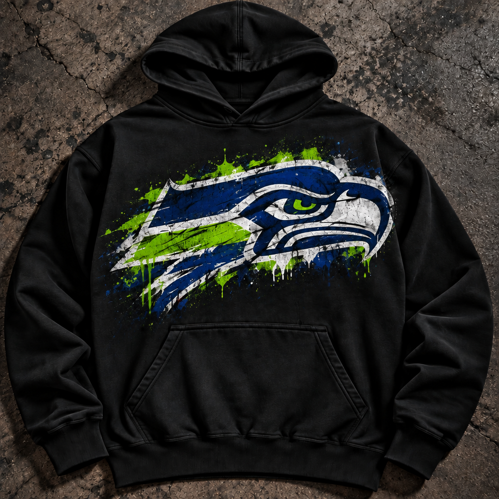 SEAHAWKS Paint the Town Hoodie
