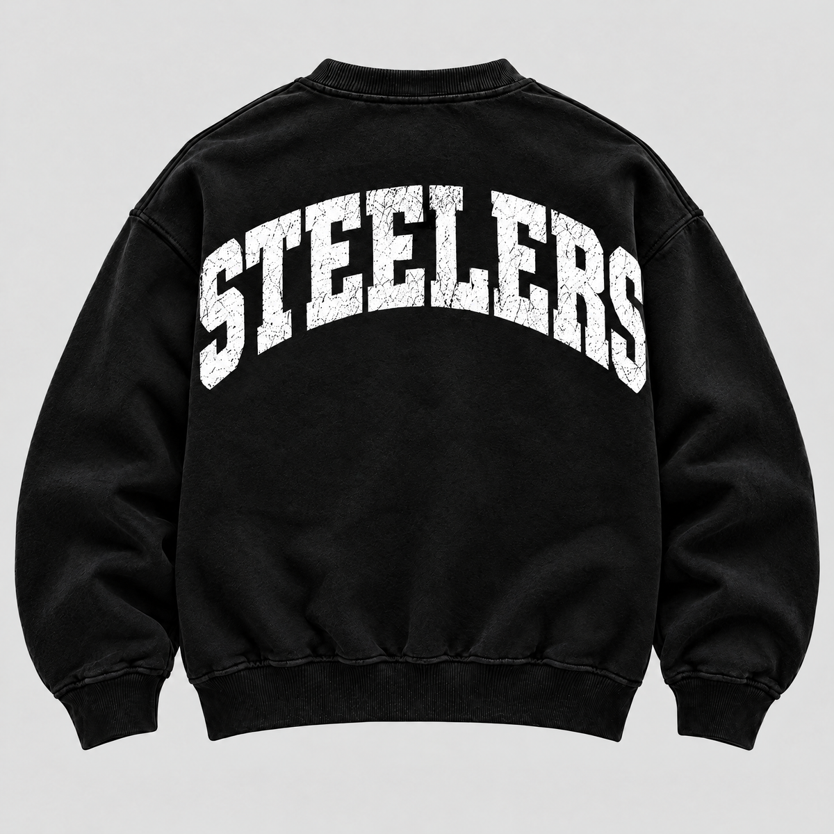 Pittsburgh Steelers Varsity Crewneck back