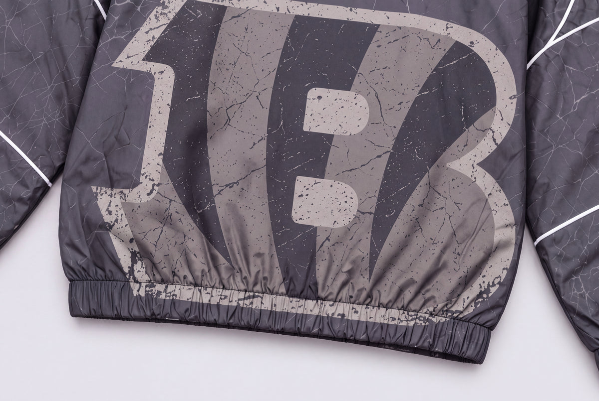 Bengals Ghostline Windbreaker – back detail view