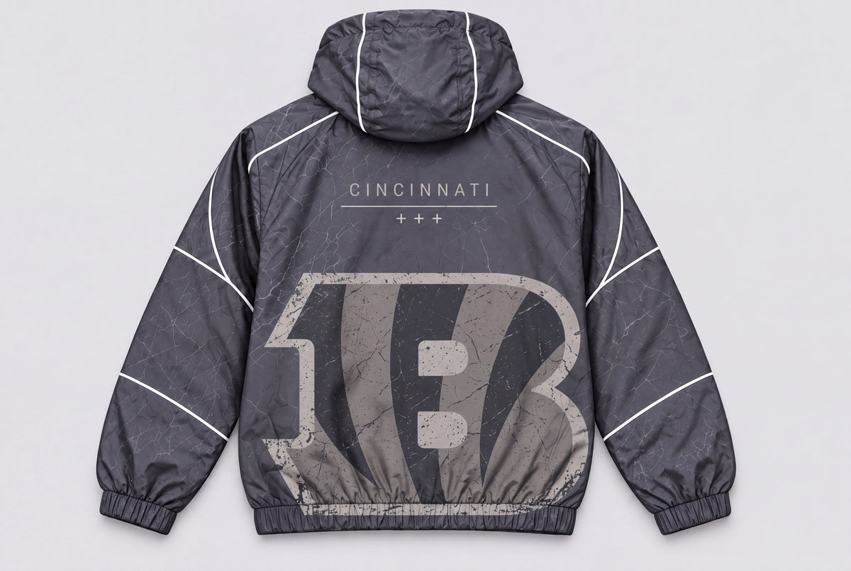 Bengals Ghostline Windbreaker – back view