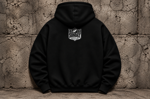 Sunday Supply black and white back logo