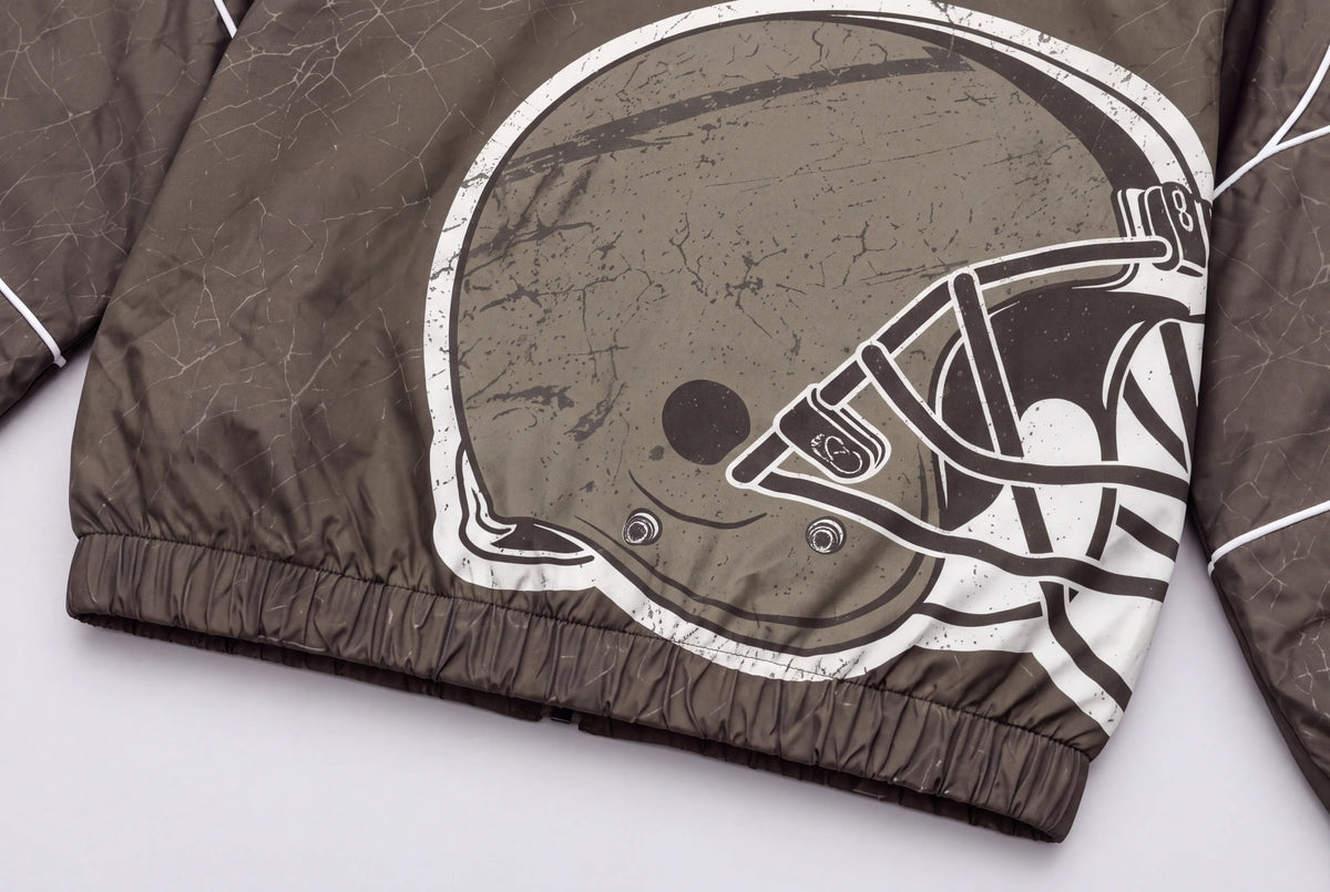 Browns Ghostline Windbreaker – back detail view
