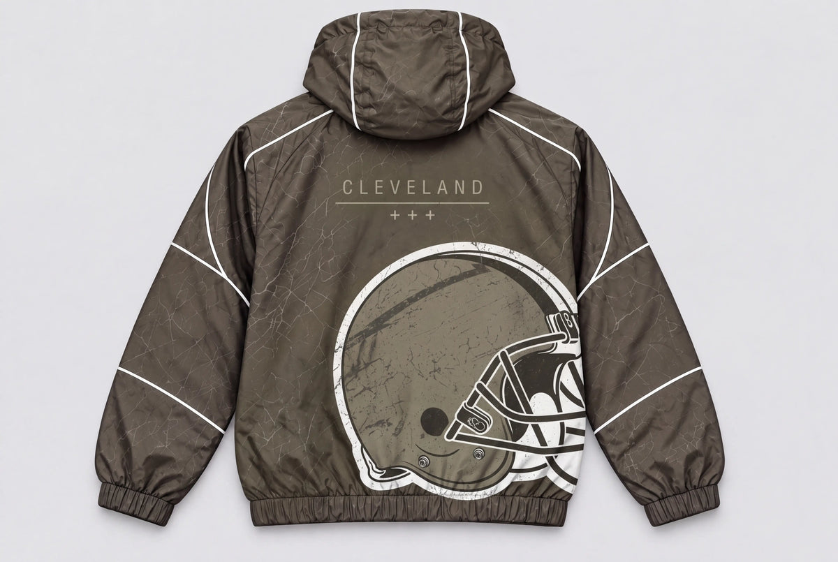 Browns Ghostline Windbreaker – back view