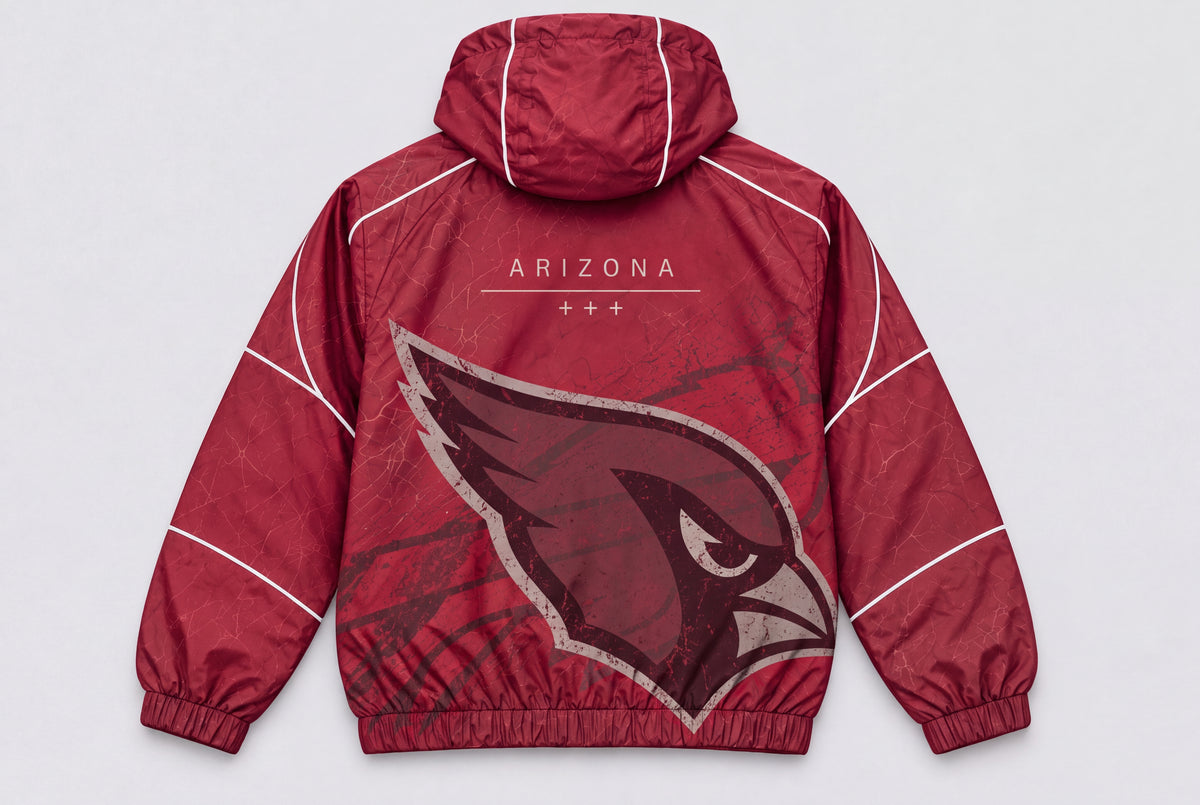 Cardinals Ghostline Windbreaker – back view