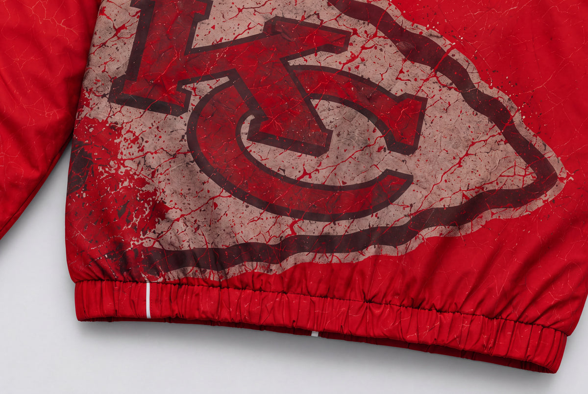 Chiefs Ghostline Windbreaker – back detail view