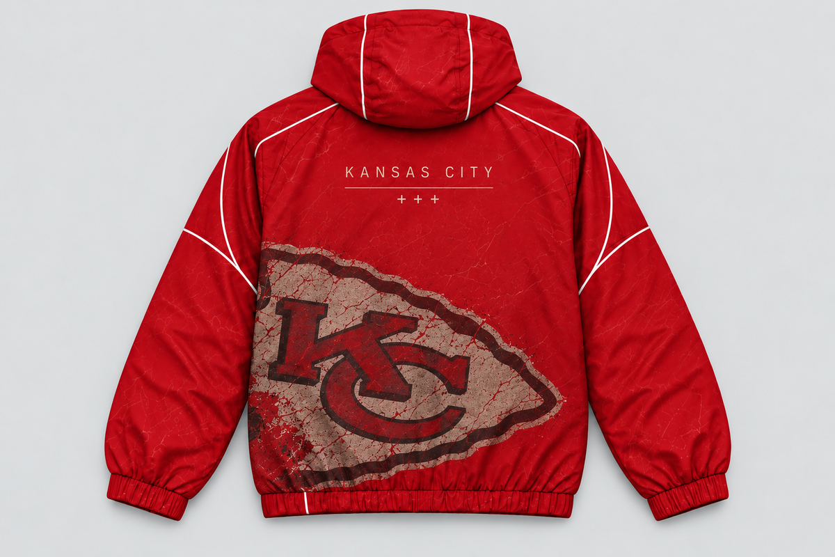 Chiefs Ghostline Windbreaker – back view