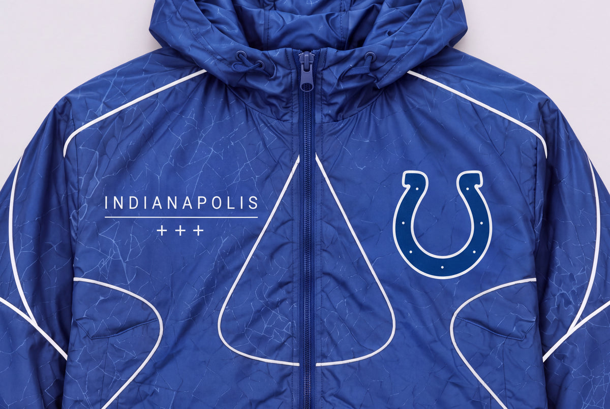 Colts Ghostline Windbreaker – front detail view