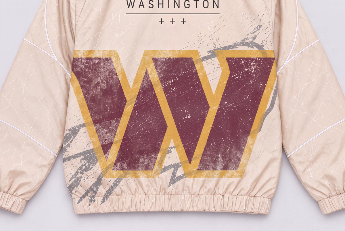 Commanders Ghostline Windbreaker – back detail view