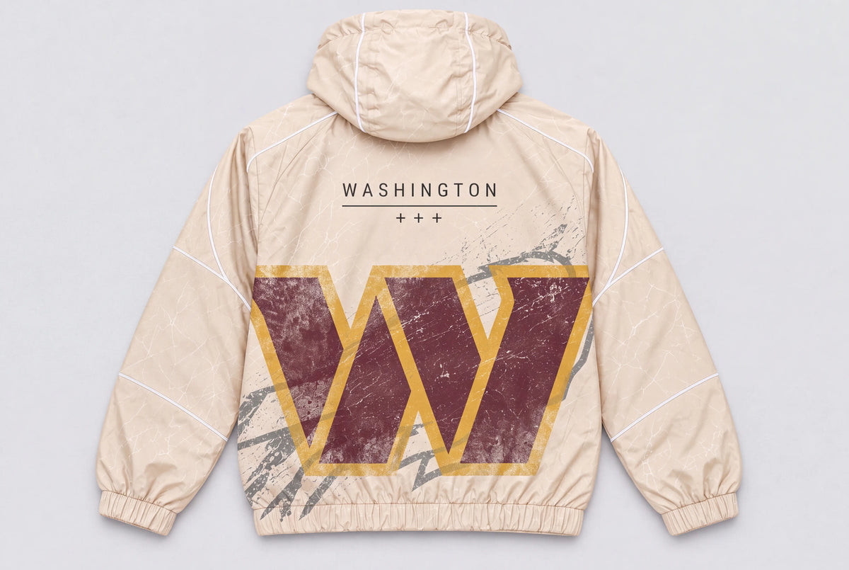 Commanders Ghostline Windbreaker – back view