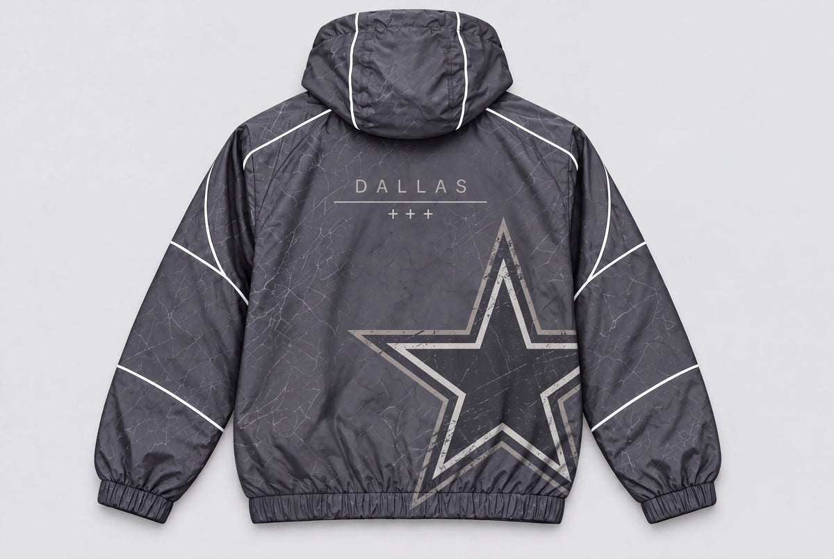 Cowboys Ghostline Windbreaker – back view