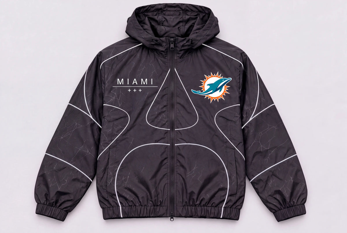 Dolphins Ghostline Windbreaker – front view