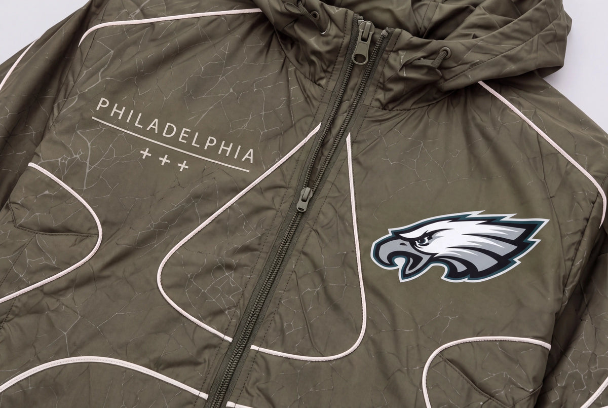 Eagles Ghostline Windbreaker – front detail view
