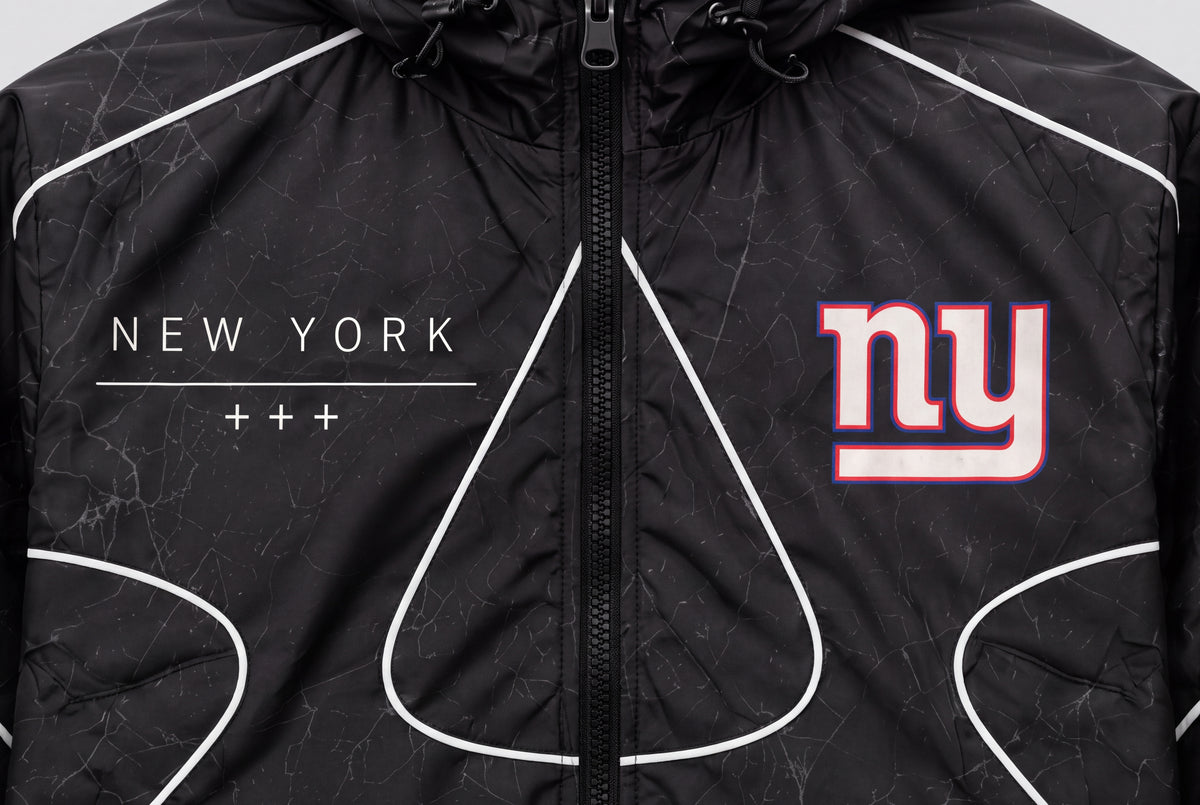 Giants Ghostline Windbreaker – front detail view