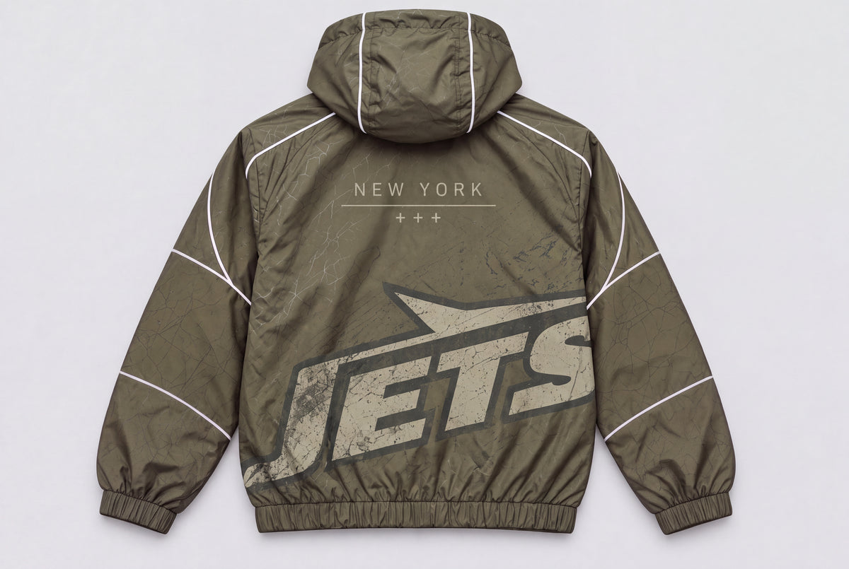 Jets Ghostline Windbreaker – back view