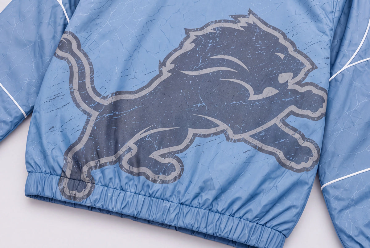 Lions Ghostline Windbreaker – back detail view