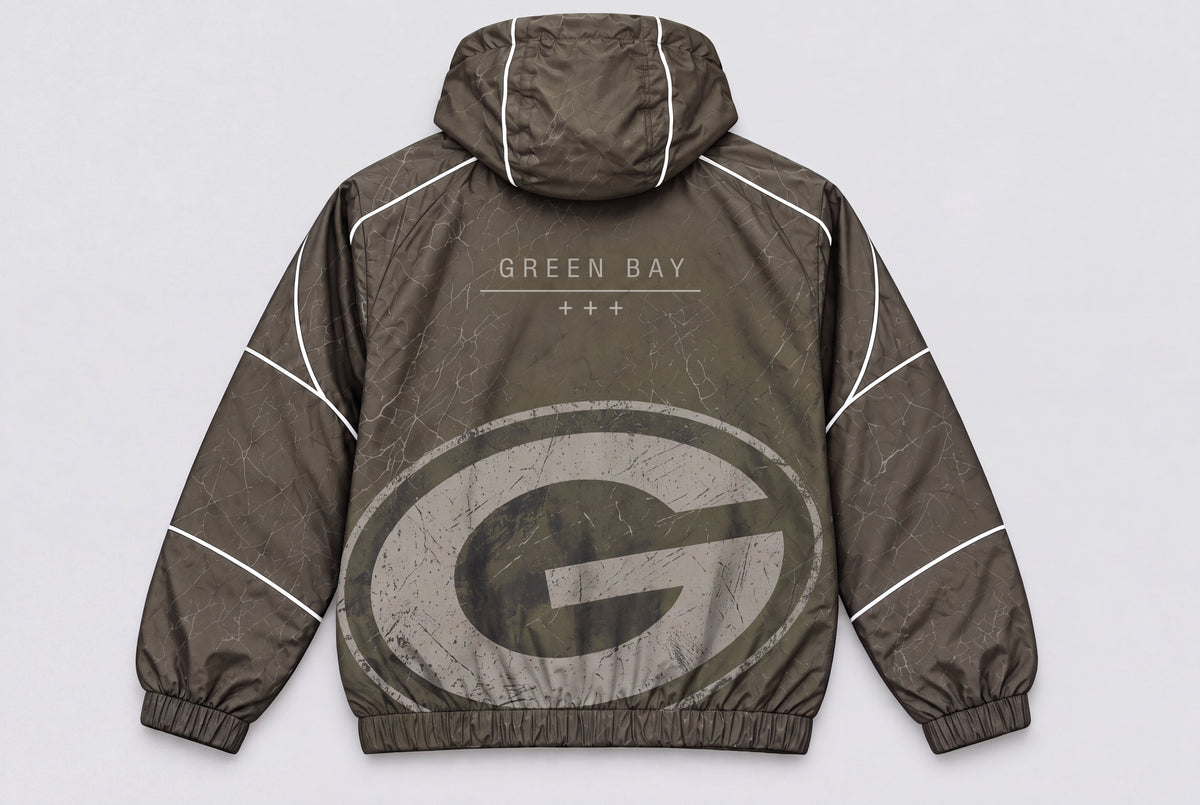 Packers Ghostline Windbreaker – back view