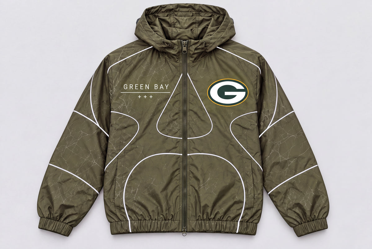 Packers Ghostline Windbreaker – front view