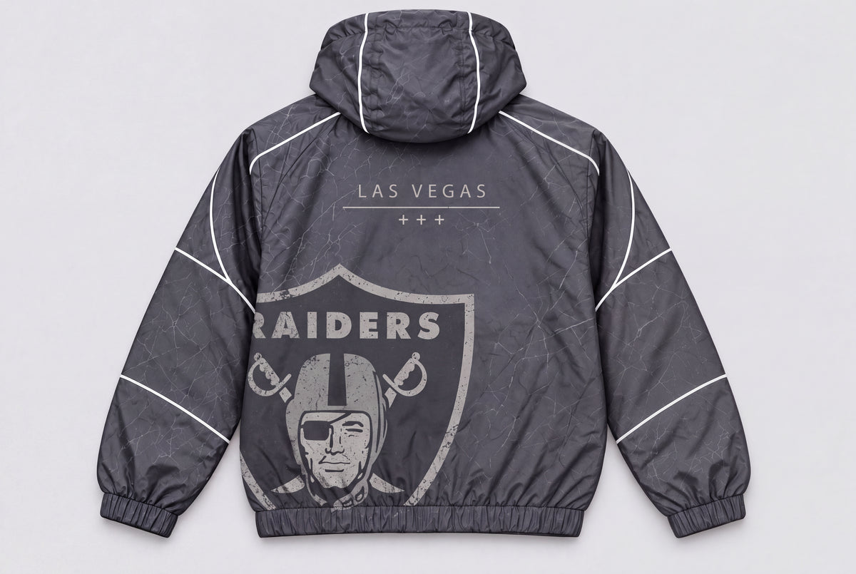 Raiders Ghostline Windbreaker – back view