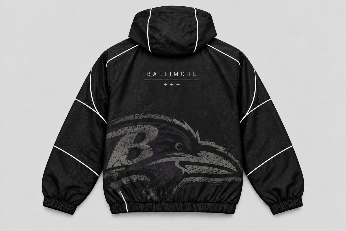 Ravens Ghostline Windbreaker – back view