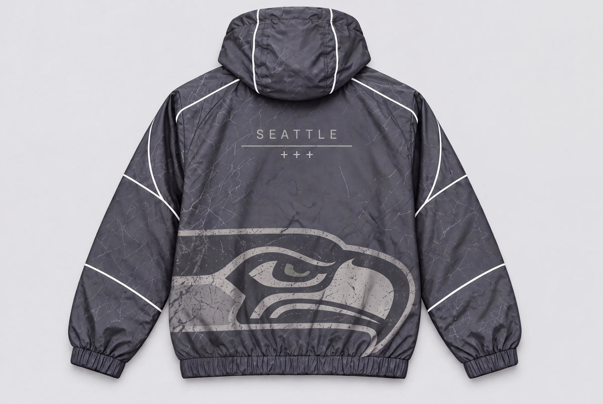 Seahawks Ghostline Windbreaker – back view