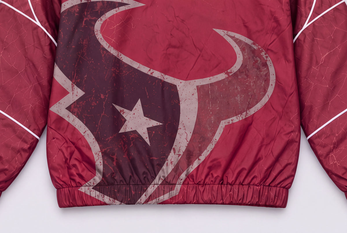 Texans Ghostline Windbreaker – back detail view