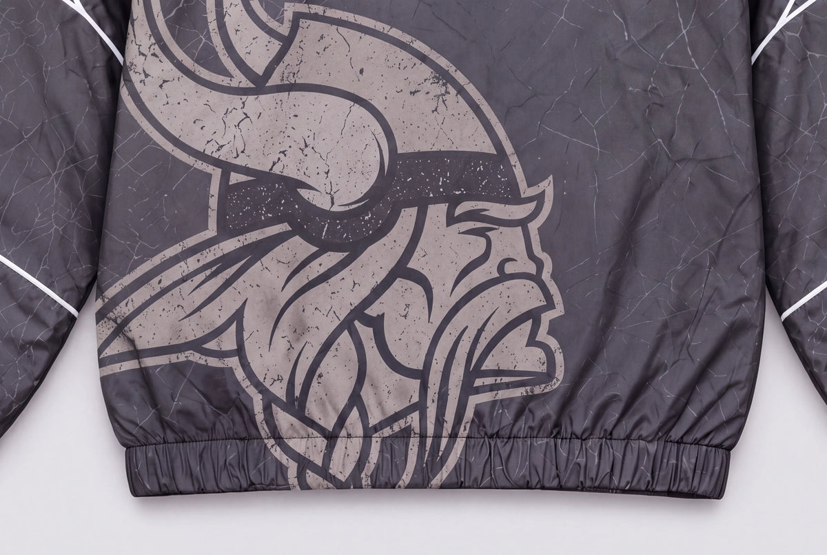 Vikings Ghostline Windbreaker – back detail view