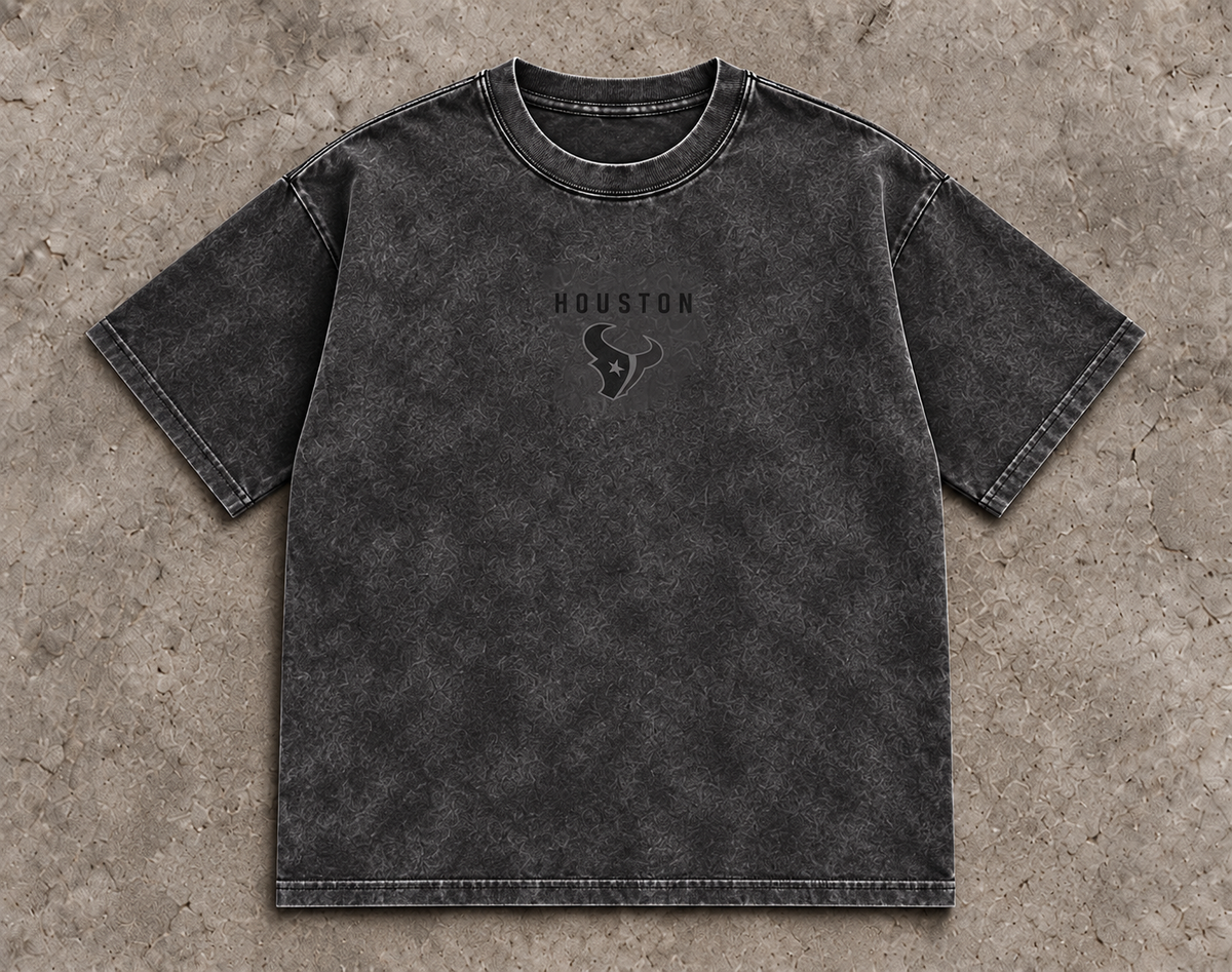 TEXANS GREYLINE TEE front