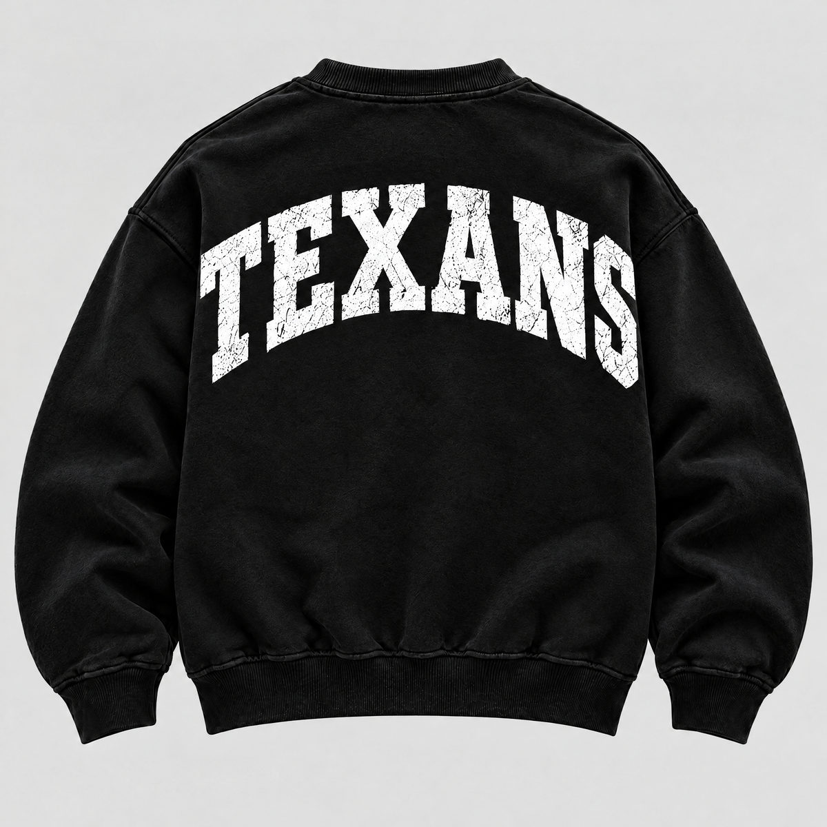 Houston Texans Varsity Crewneck back