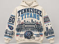 Tennessee Titans Stadium Relic cream hoodie front