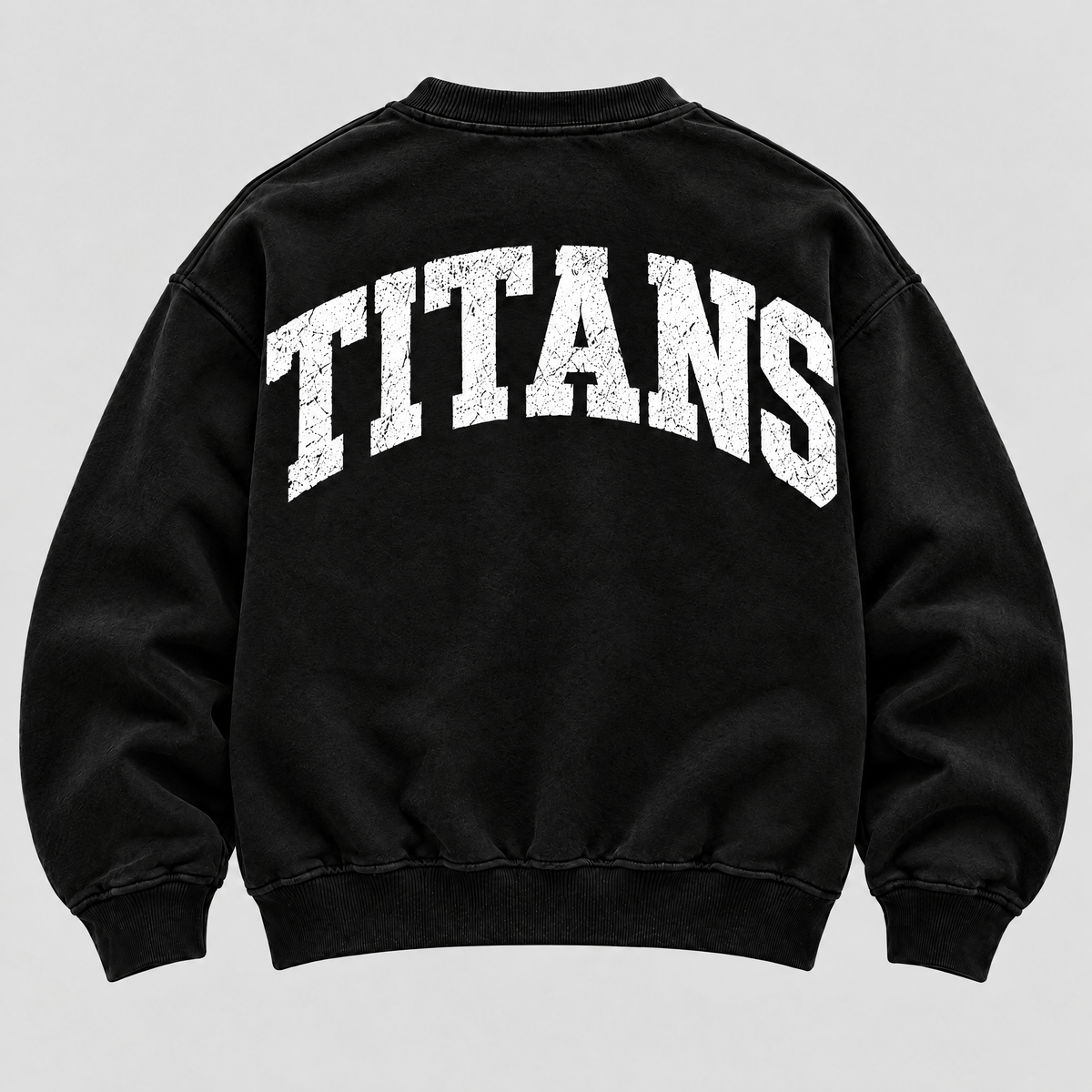 Tennessee Titans Varsity Crewneck back