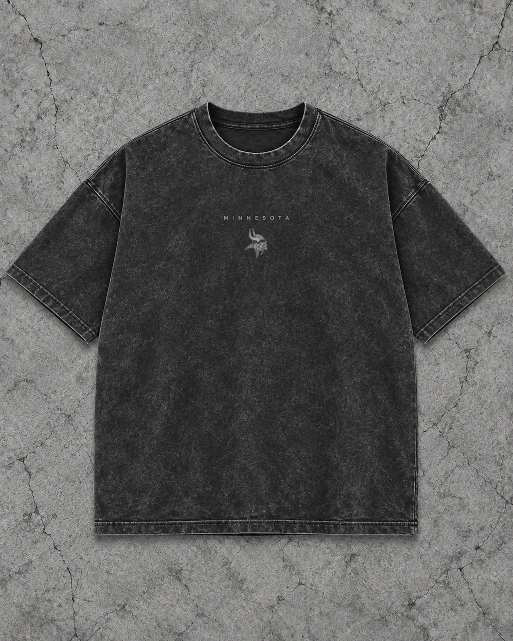 VIKINGS GREYLINE TEE front