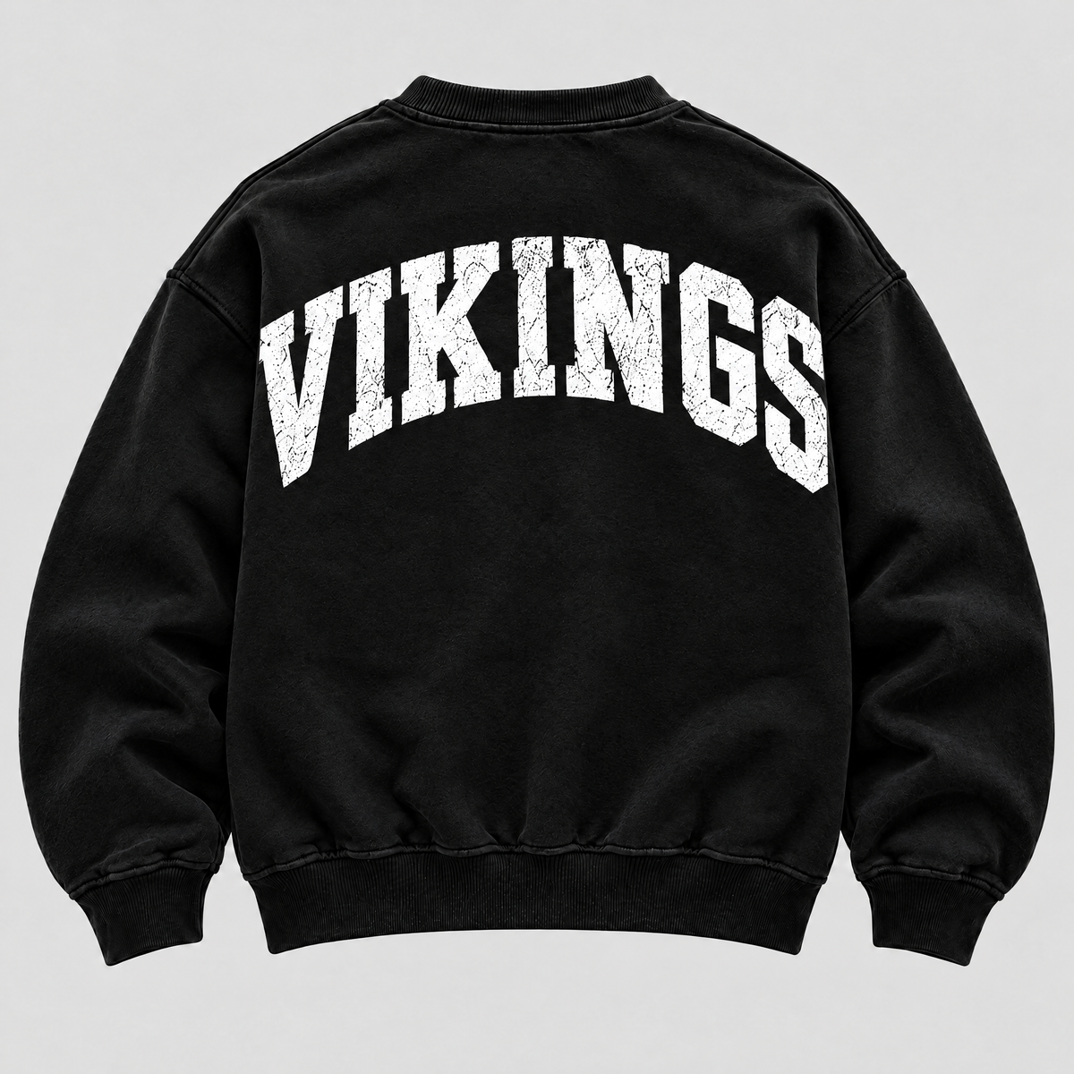 Minnesota Vikings Varsity Crewneck back