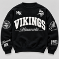 Minnesota Vikings Varsity Crewneck front